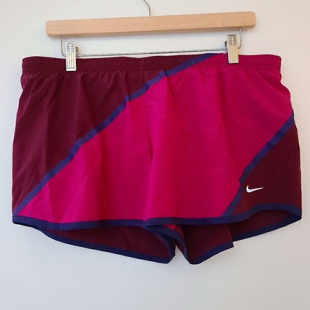 Nike Purple Dry Fit Running Shorts L